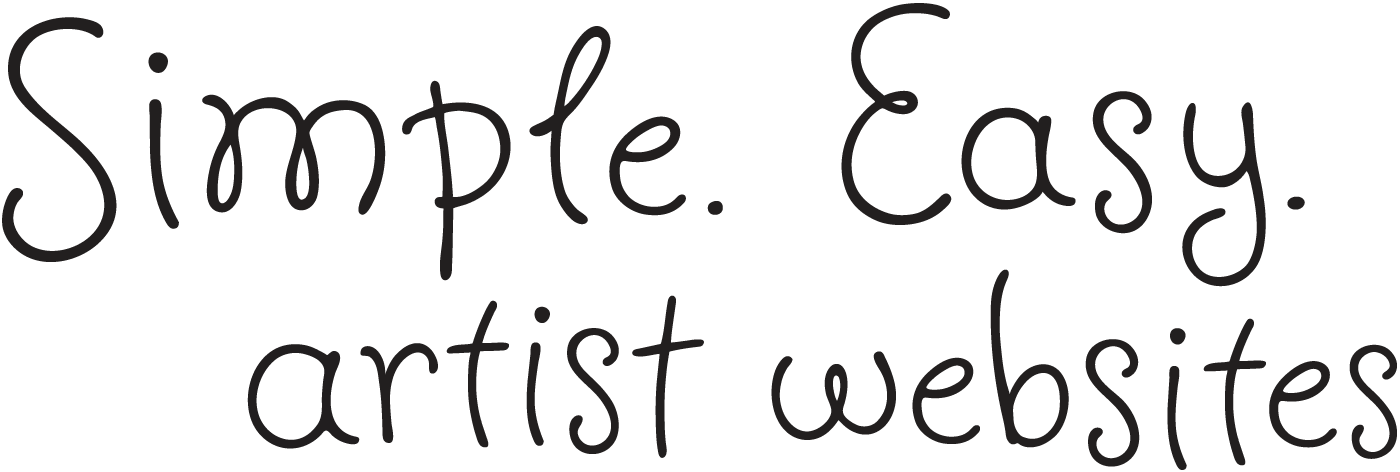 Simple, Easy Artist Websites logo